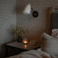 Fluted Glass Tealight Lantern