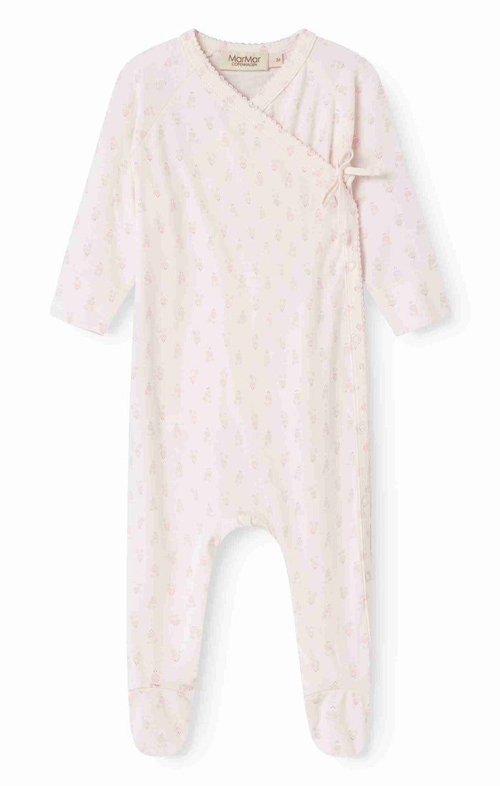 footie mini bloom wrap with beanie - mini bloom