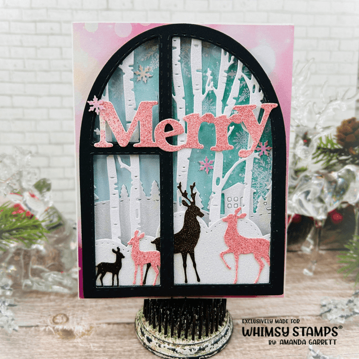 Forest Majesty Die Set - Whimsy Stamps