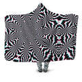 Fractal Ripples Hooded Blanket Art Designs Works Epic Hoodie