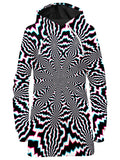 Fractal Ripples Hoodie Dress Art Designs Works Epic Hoodie