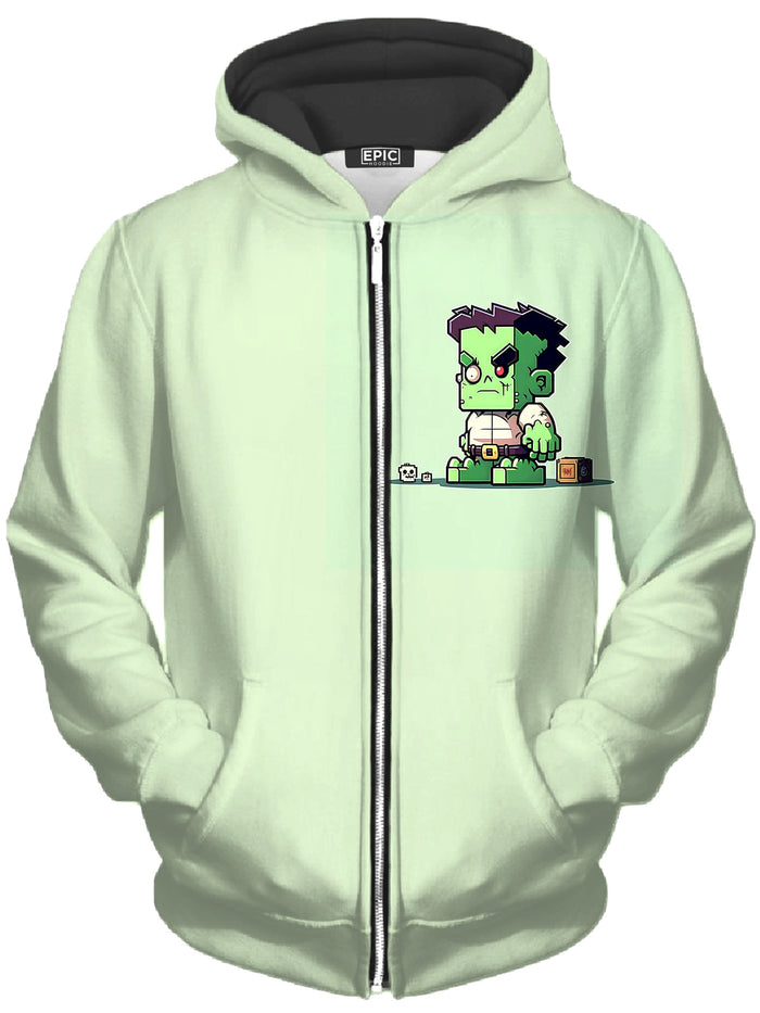 Franky Unisex Zip-Up Hoodie iEDM Epic Hoodie
