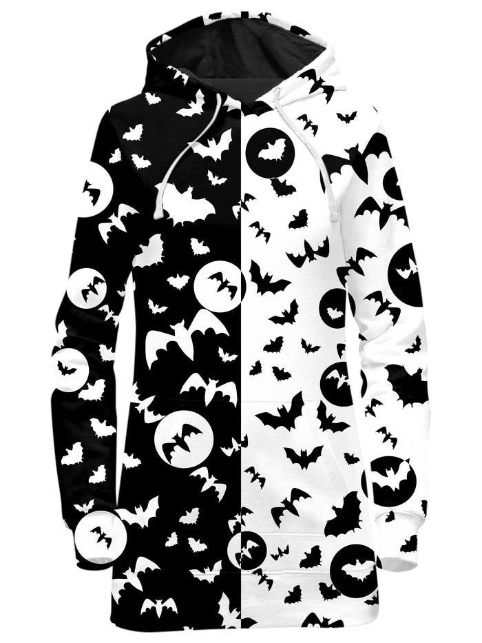 Full Moon Hoodie Dress Sartoris Art Epic Hoodie