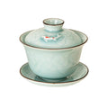 Gaiwan, Sky Blue Koi, 5 oz