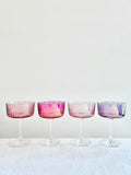 Gems Champagne Coupe - Garnet S/4