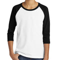 Gildan Kids Heavy Cotton™ 5.3 oz. 3/4-Raglan Sleeve T-Shirt