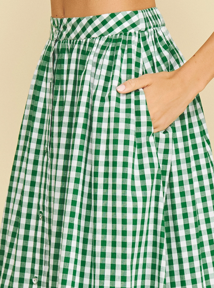 Gingham Skirt