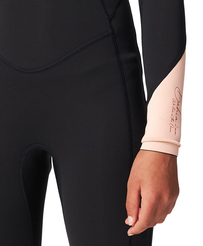 Girl's Bahia 2mm Long Spring Suit Back Zip - Black