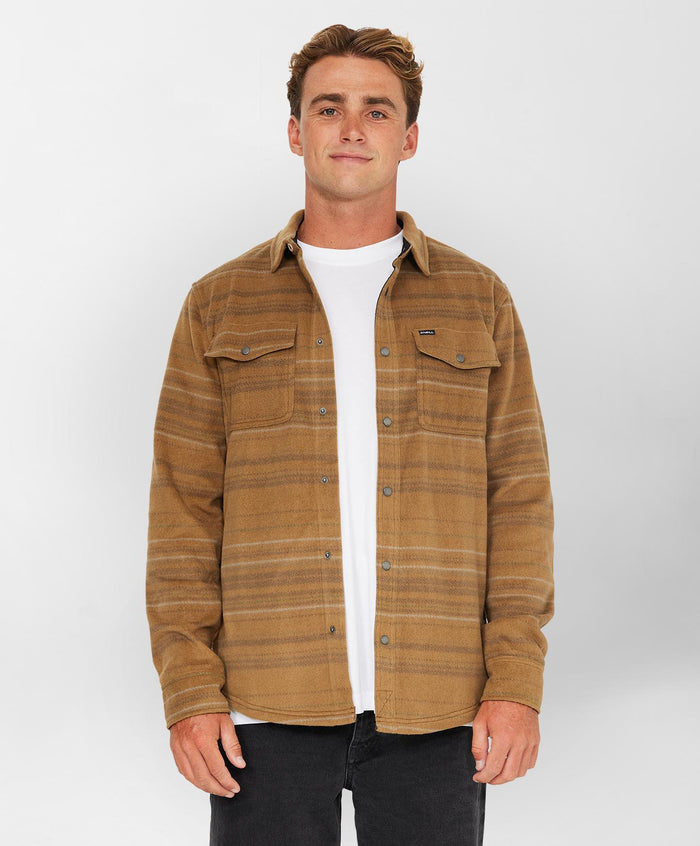 Glacier Overshirt Superfleece - Dark Khaki