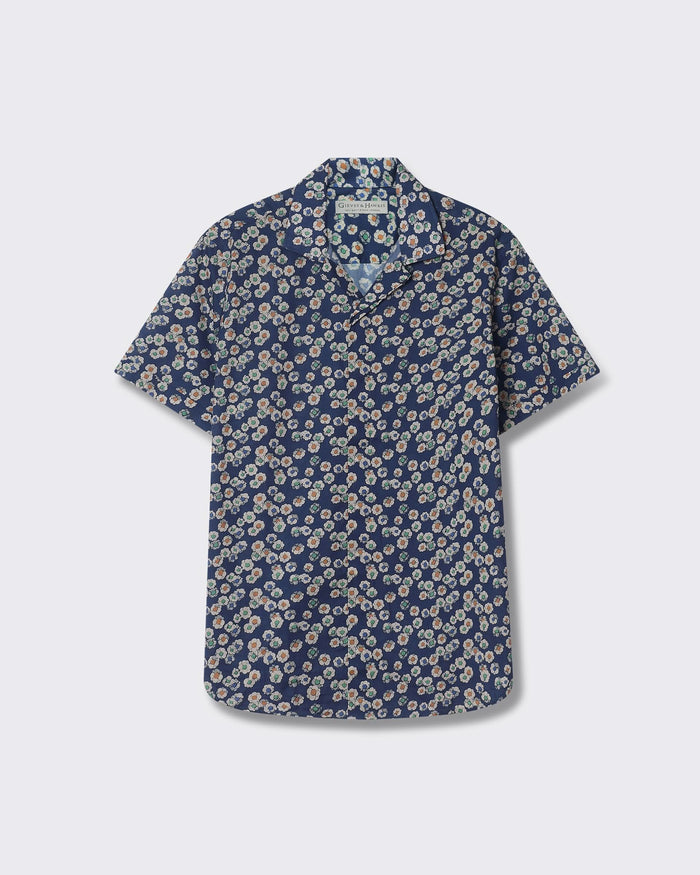 Glenn Hidden Button Cotton Shirt