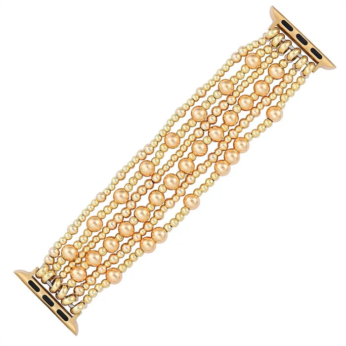 Golden Demure Stretch Apple Strap
