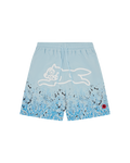 Gradient Snakeskin Running Dog Swim Shorts