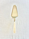 Gustave Cake Server - Pearl