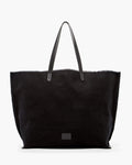 Hana Canvas Boat Bag, Black