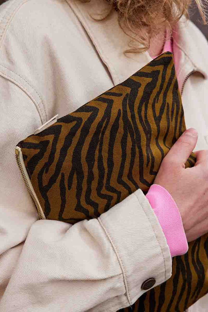Handbag Big | Zebra print, Tapenade