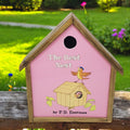 rustic hand made bird house