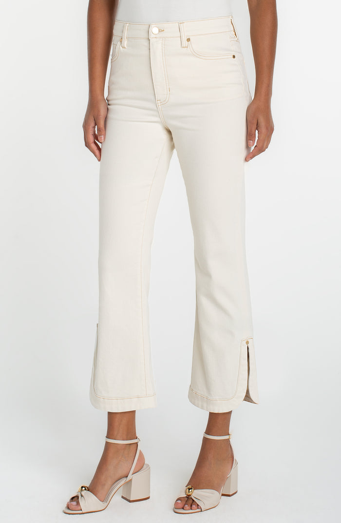 Hannah Crop Flare Jeans