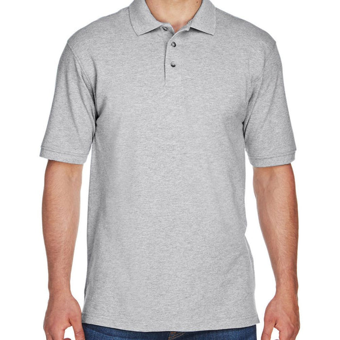 Harriton Ringspun Cotton Pique Polo