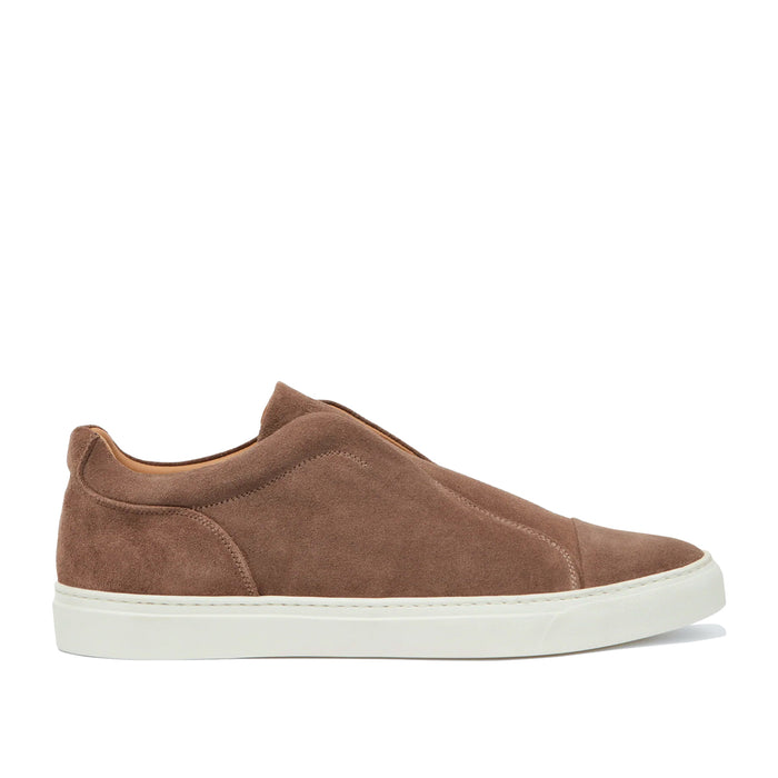 Harrys London - Aaron Suede Trainers in Brown - Nigel Clare