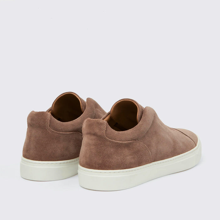 Harrys London - Aaron Suede Trainers in Brown - Nigel Clare