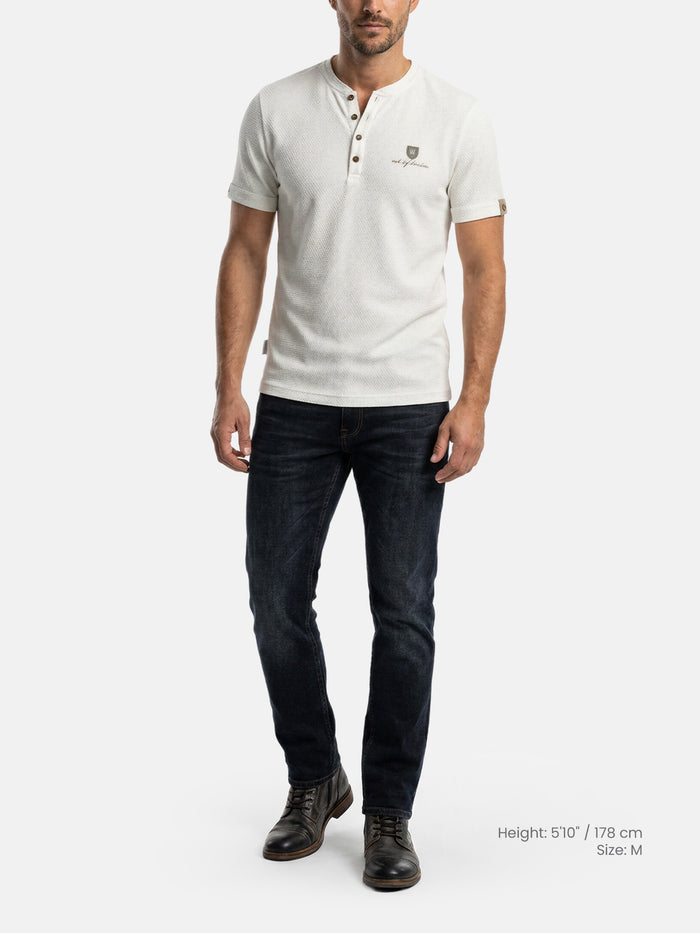 Het Cerix Gebroken Wit T-shirt