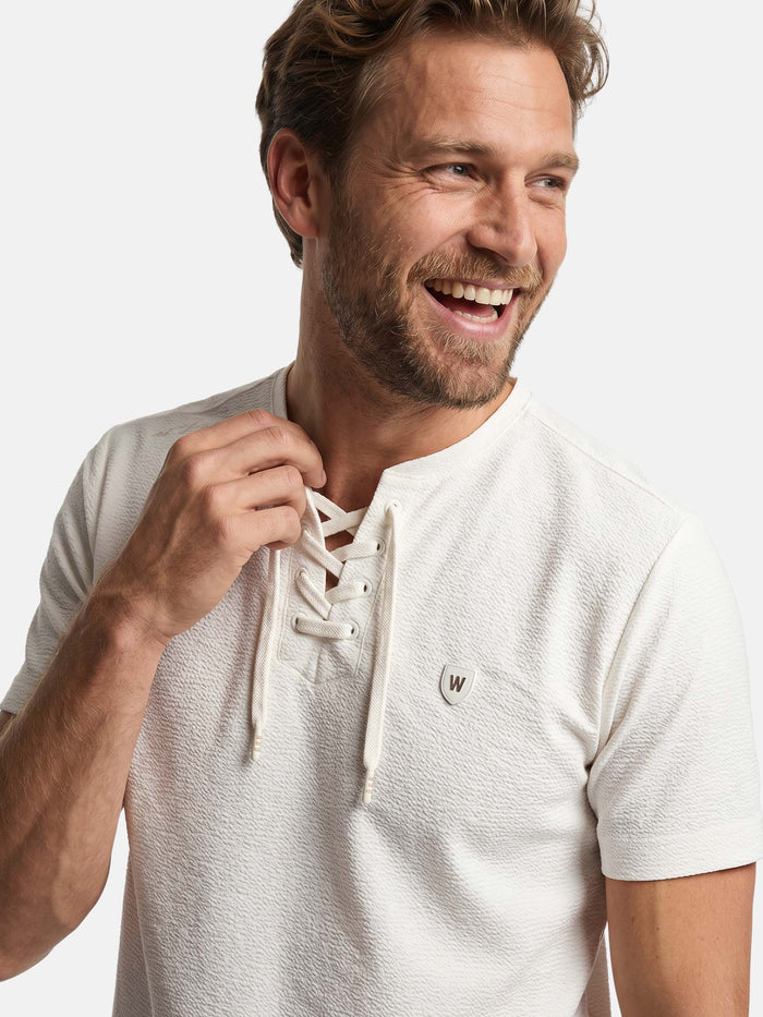Het Zorkan Gebroken Wit T-shirt
