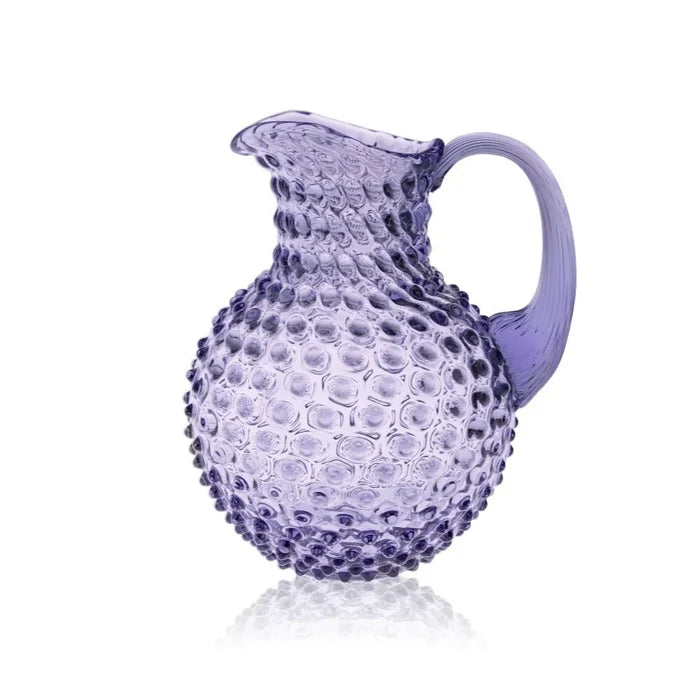 Hobnail Pitcher - Lavender
