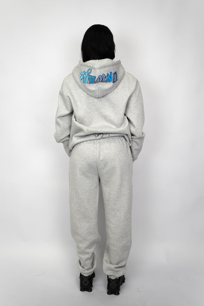 Ice Zip Hoodie - Grey