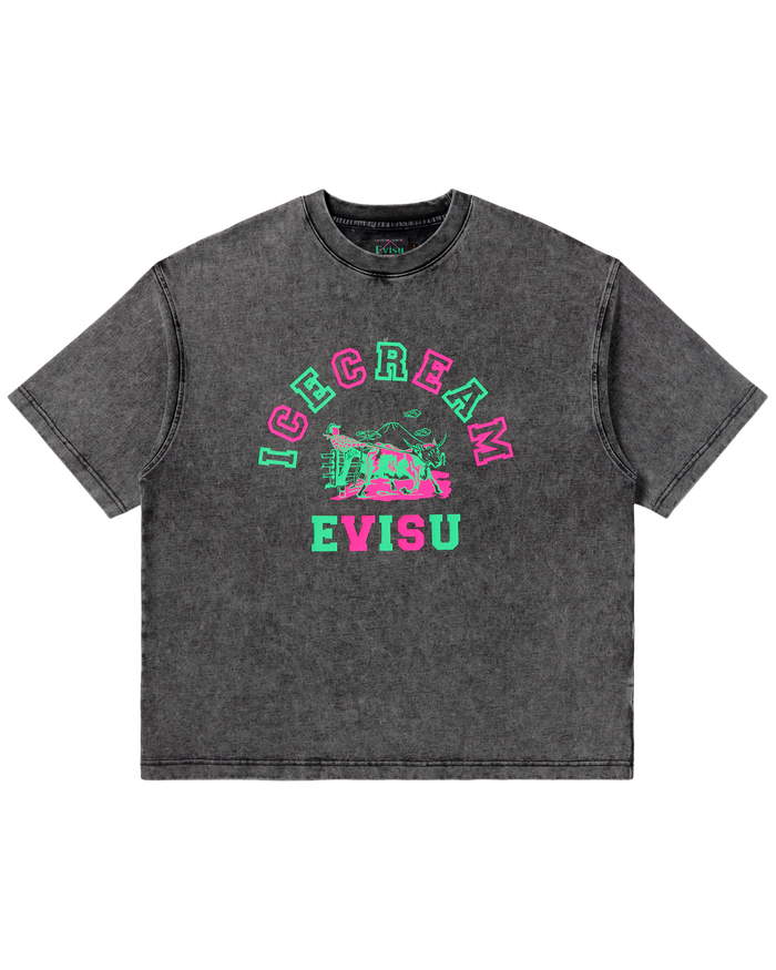 Icecream X Evisu Printed T-Shirt
