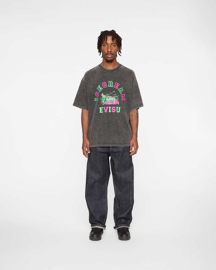 Icecream X Evisu Printed T-Shirt