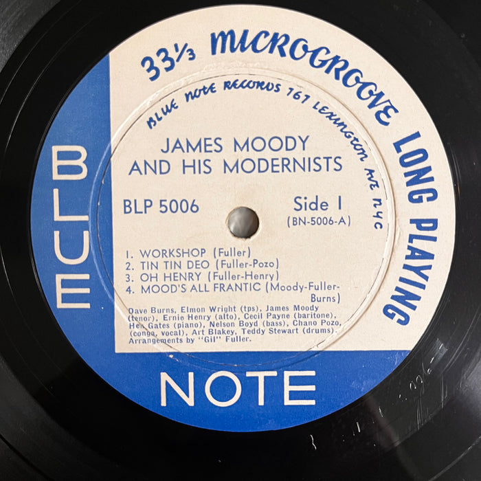 James Moody And His Modernists (10" LP)