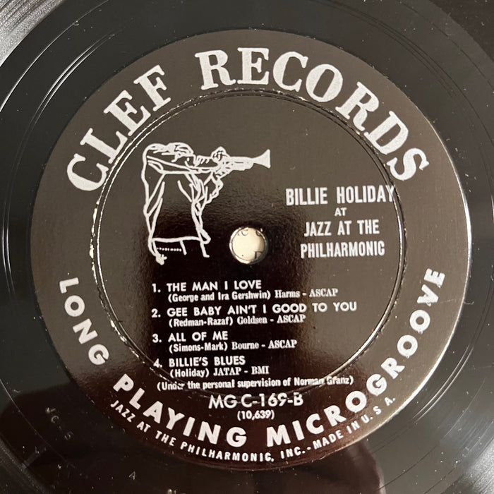 At Jazz At The Philharmonic 10" (US Original)
