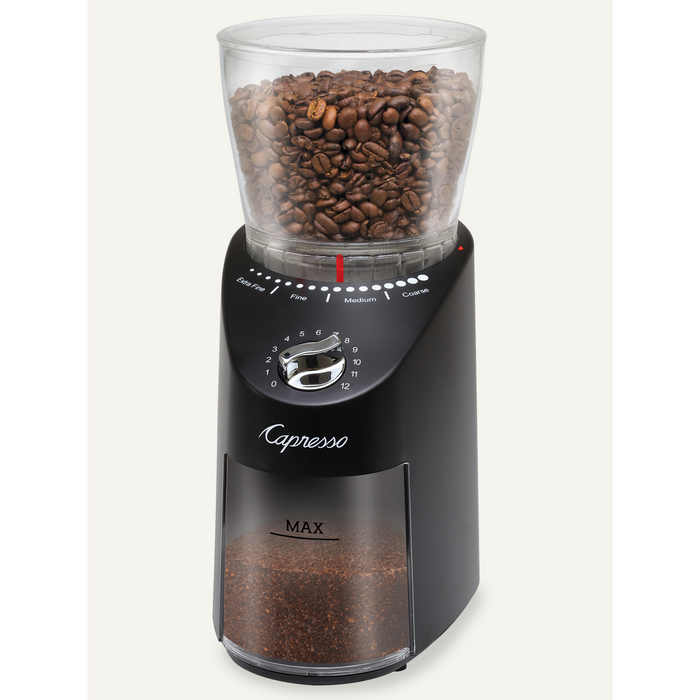 Infinity Plus Burr Grinder, ABS Black