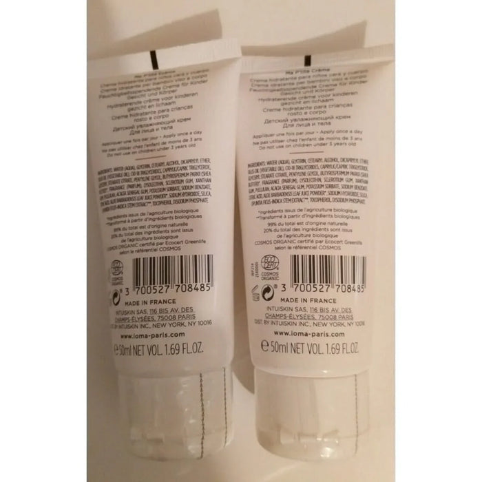 IOMA KIDS Ma P'tite Crème Bio Cosmos 2 Tubes 50 Ml