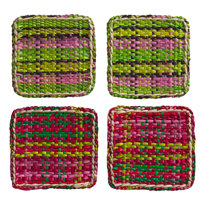Isla Coaster Set - Key Lime