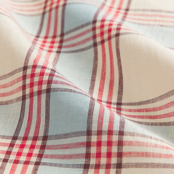 Isla Linen Sheets - Cerulean Fitted Sheet / Double