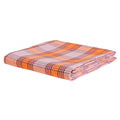 Isla Linen Sheets - Vivid Coral Fitted Sheet / Double