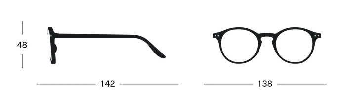 Izipizi Readers Style D, Tortoise