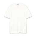 John Smedley - Lorca Sea Island Cotton T-Shirt in White - Nigel Clare