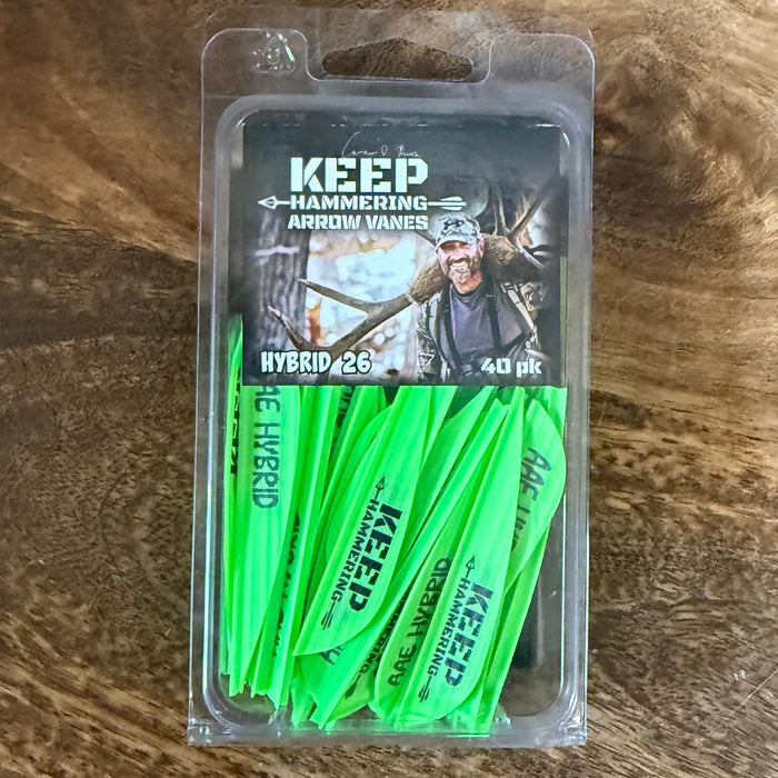 Keep Hammering Vanes By AAE Hybrid 26. 40 Pack