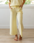 Kendall Scuba Fabric Wide Leg Pants - Lemonilla Rae Mode