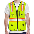 Kishigo Class 2 Black Series Heavy-Duty Safety Vest