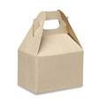 Kraft Gable Boxes . Medium (6x4x4) - Scrap Bits