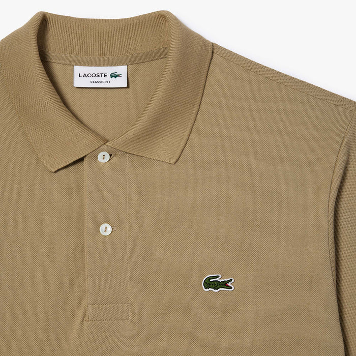 Lacoste - Classic Fit Polo in Beige - Nigel Clare