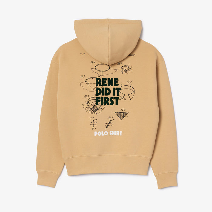 Lacoste - Double Face Hoodie in Beige - Nigel Clare