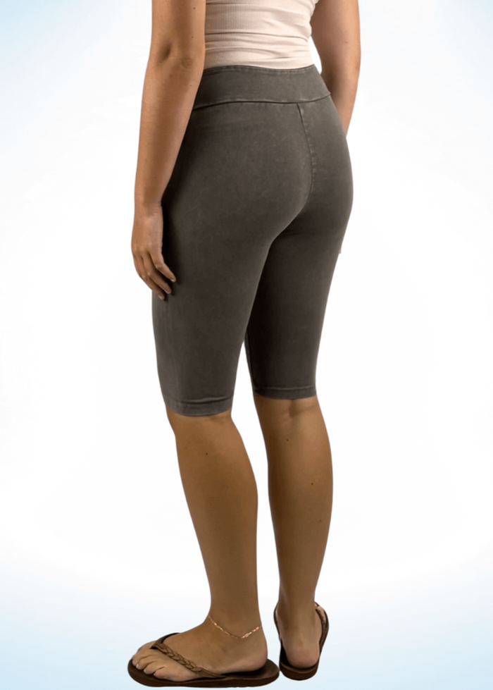 Ladies Longer Length Biker Shorts Made in USA for Comfort and Style - RFE Marketing Ventures