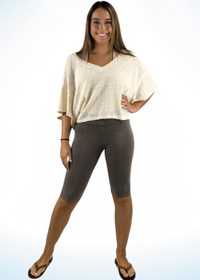 Ladies Longer Length Biker Shorts Made in USA for Comfort and Style - RFE Marketing Ventures