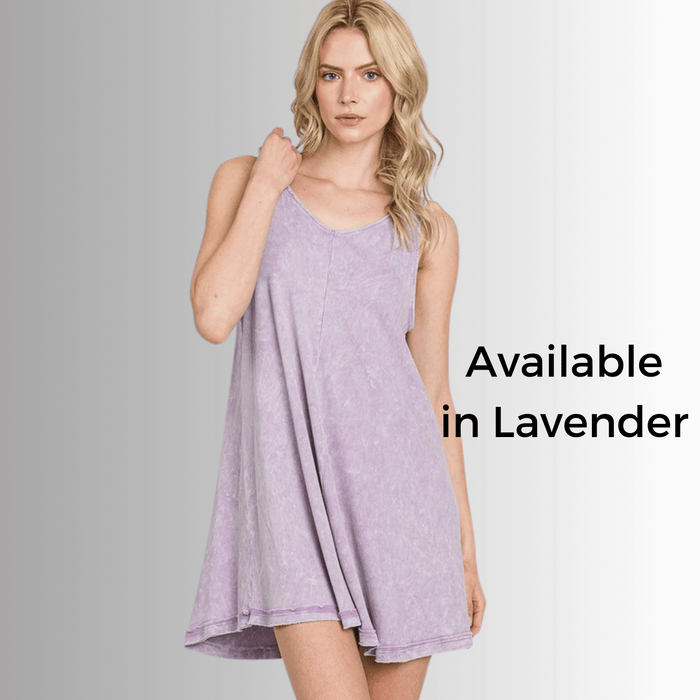 Lainey Fuchsia Ribbed Cotton Mini Dress - RFE Marketing Ventures