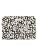 Laptop sleeve | Greige Animal Print