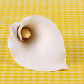 Edible Gumpaste Large Calla Lily sugar flower cake toppers and cake decorations perfect for cake decorating rolled fondant wedding cakes, cupcakes and birthday cakes and cupcakes.  Edible Cake Decoration and wholesale cake supplies.